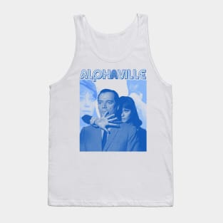 ALPHAVILLE // Retro 60s New Wave Sci Fi Noir Tank Top